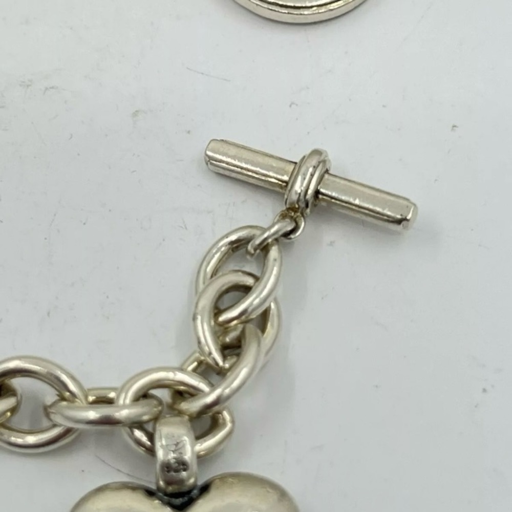 LAGOS Silver Toggle Clasp Bracelet with Heart Charm - Picture 3 of 11